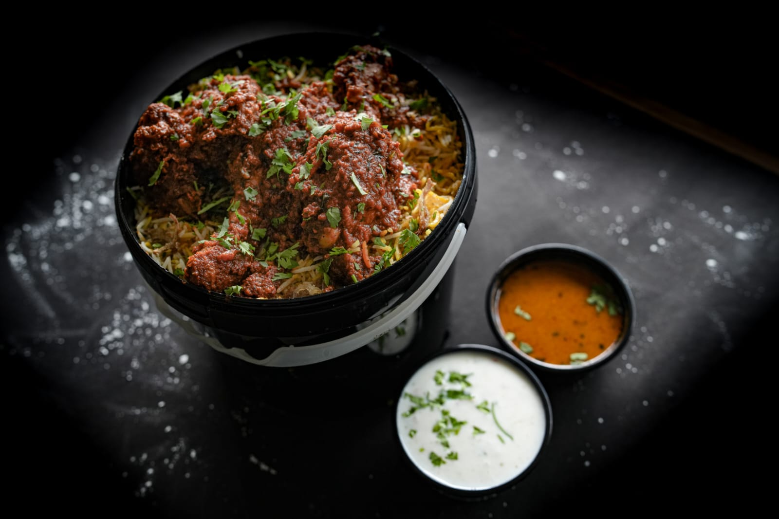 bhuna chicken biryani bucket